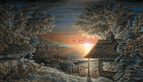 (image for) Sunset Retreat Print
